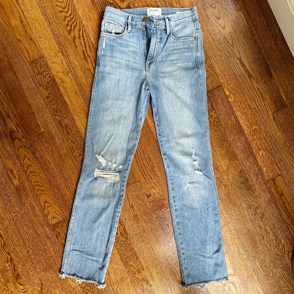 Frame Le Sylvie Slender Straight